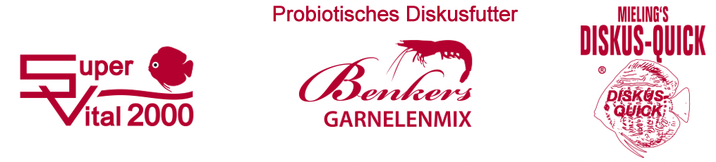 Probiotisches Diskusfutter, Super Vital 2000 und Benkers Garnelenmix - Thannhausen